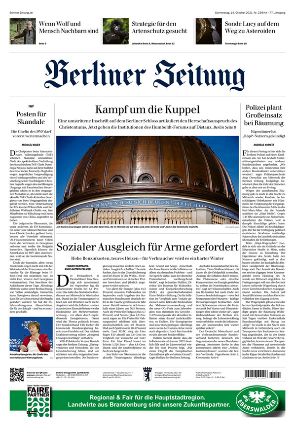 (Berliner Zeitung)™ · (051014)™ · (Donner’s-Tack)™ · (598)™