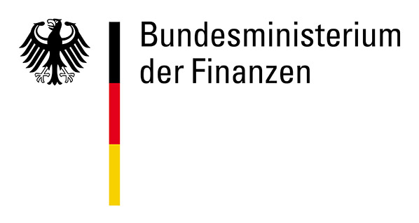 BMF - Bundesministerium des Finanzen - Logo (Signet) - Wortbildmarke, yo.