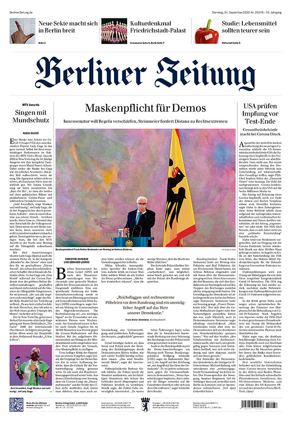 Berliner Zeitung - 0004-09-01, Saite 1