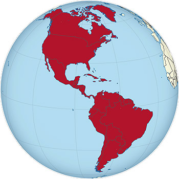 wikimedia.org: Central_America_and_the_Caribbean_on_the_globe_(red)