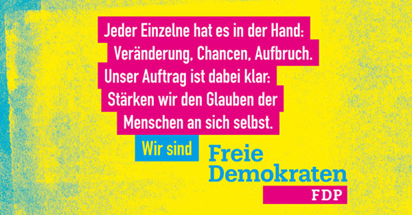 wir sind die fraien demokraten — FDP