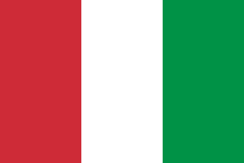 Italia, wikimedia: (Flag of Italy)™