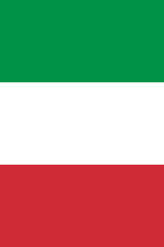 Italia, wikimedia: (Flag of Italy)™