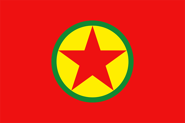 PKK™ - Flag of the Kurdistan™ Workers Party (1995–0000)