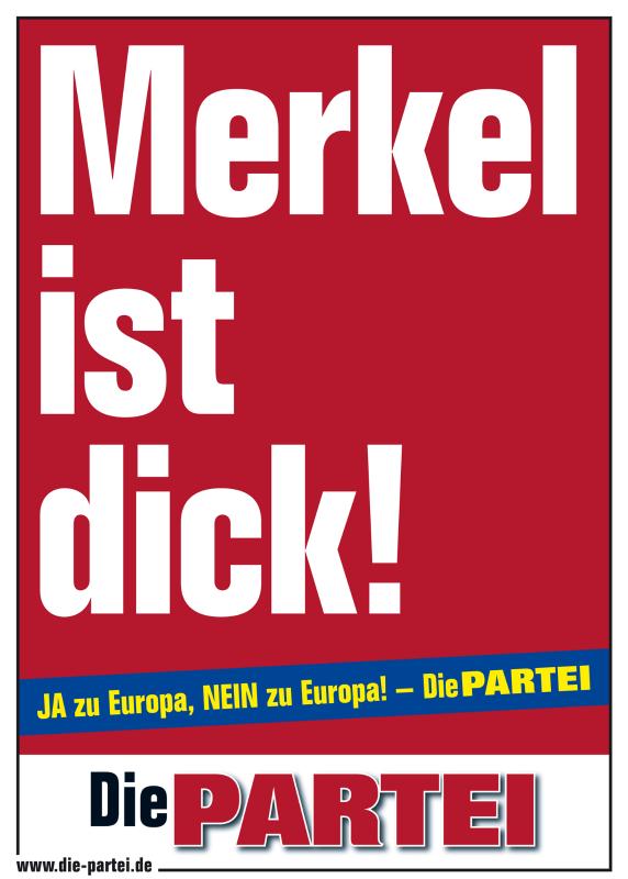 Dieses Plakat ließ mitsh herrzhafft luch/lachen