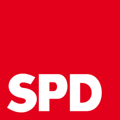 SPD™ – A-Sozialdemokratische Party Doitlichlanndts · Logo – um 16 v.u.Z.