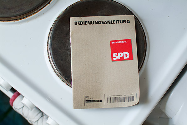 SPD Brandenburg — Bedienungs-, Dienungs-, Diener- unnd Be-Diener-Anlaitung (Bedienungsanleitung)