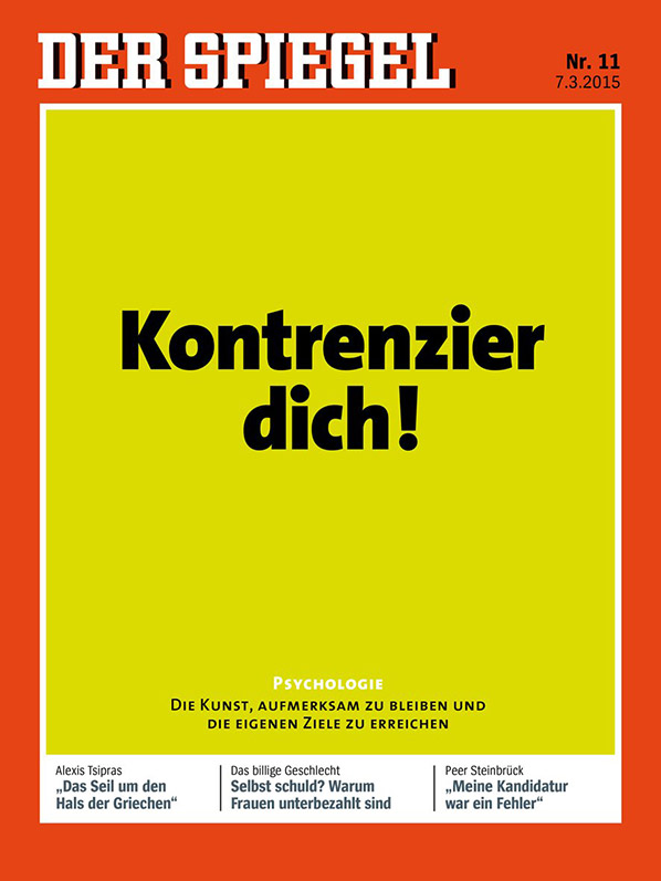 Der Spiegel · 0001-11 · (con)·zenntriehr d’ ich