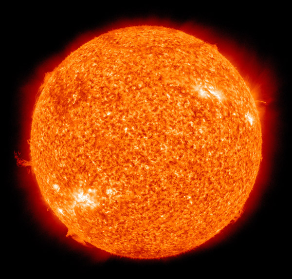 the sun - via wikipedia