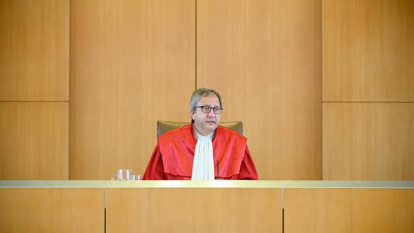 Andreas Voßkuhle, ehemaliger Präsident des Bundesverfassungsgerichtes (BVerfG) Kostüm (Verklaid, Verklaidung)