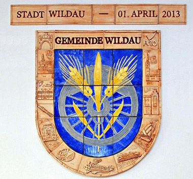 Wappen Wildau – Kachelalahrm (RND.de)