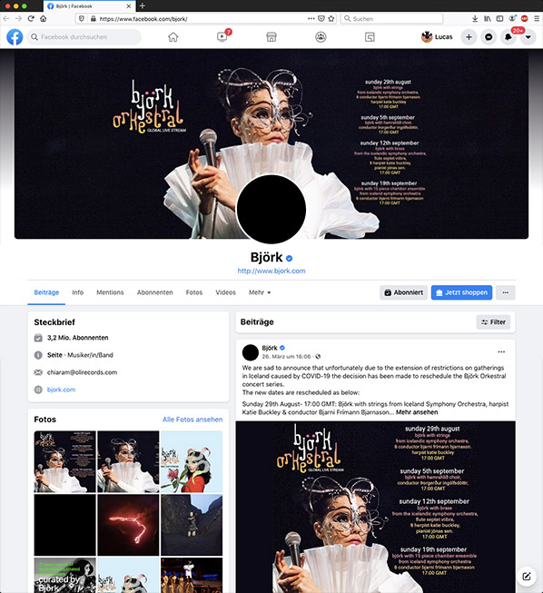 Björk™ · Facebook™ · 050423-120033