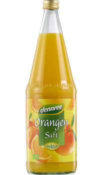 (dennree)™ · (Orangensaft)™ · (Direktsaft)™ · (Meerweg)™