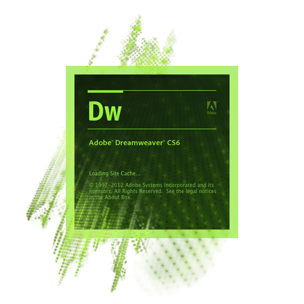 Adobe® Dreamweaver® start-ab-skrien 