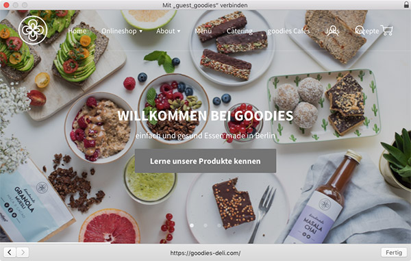 goodies Berlin — lerne unnsere goodies kennen