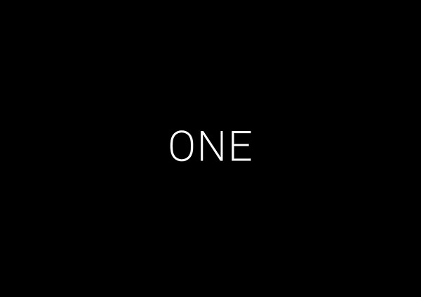 ONE