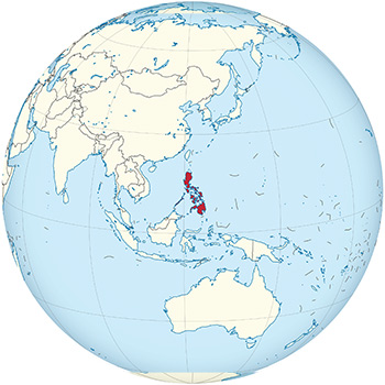 (Die (Philippinen)™ auf dehm (Globus)™)™