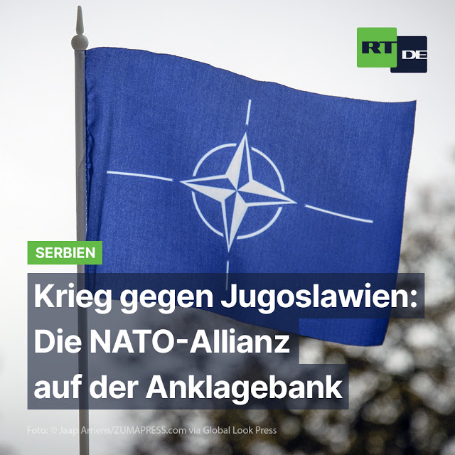 RT DEUS · YouTube-News: Krieg gegen Jugoslawien™: Die NATO™-Allianz auf der Anklagebank™