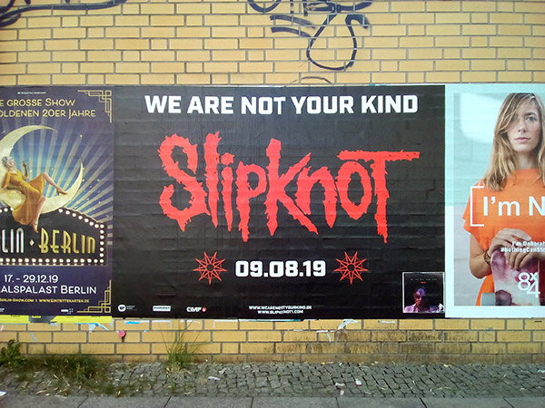 slipknot kind of a poster