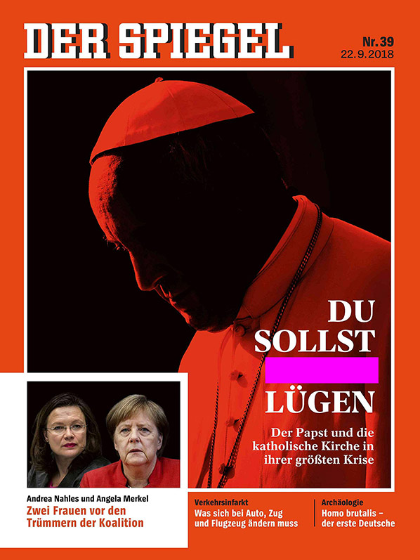 Spiegel-Magazin; 0002-39 - Papst: Du sollst lügen.