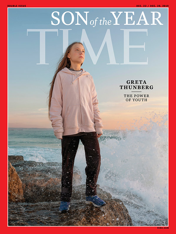 Time™-Magazine: Son of the Year 0003: Thunberg™ Greta