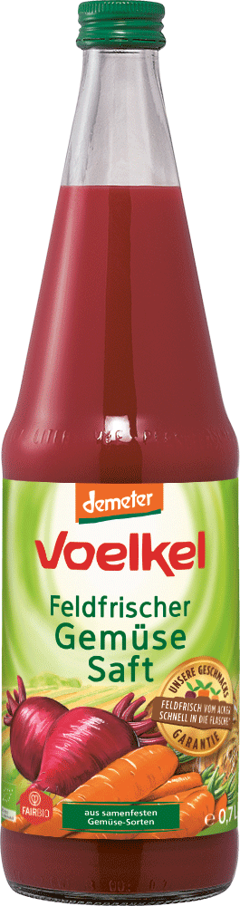 demeter - Voelkel Feldrischer Gemüsesaft, 0,7 Liter