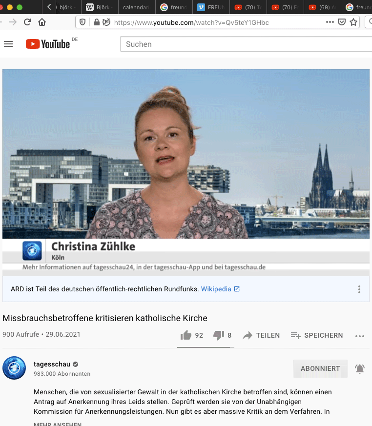 Youtube™ · tagesschau™ · wikipedia™ · 050629-145556